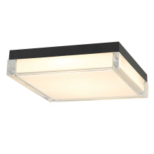 Alteck, LLC AFM0021-3CCT-W-BK - Box LED Flush Mount W11
