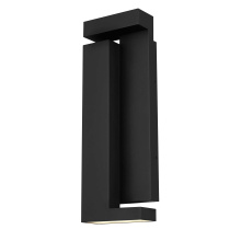 Alteck, LLC AW0037-3CCT-W-BK - Dance LED Wall Sconce H18
