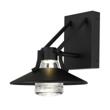 Alteck, LLC AW0043-3CCT-W-BK - Radiant LED Wall Sconce H9