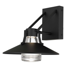 Alteck, LLC AW0044-3CCT-W-BK - Radiant LED Wall Sconce H10.5