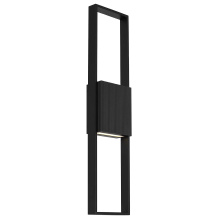 Alteck, LLC AW0058-3CCT-W-BK - Miami LED Wall Sconce H32