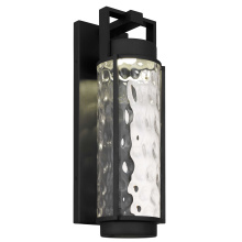 Alteck, LLC AW0142-3CCT-W-BK - Winston LED Wall Sconce H21.75