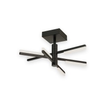 Artcraft AC7706BK - Semi-Flush Mount