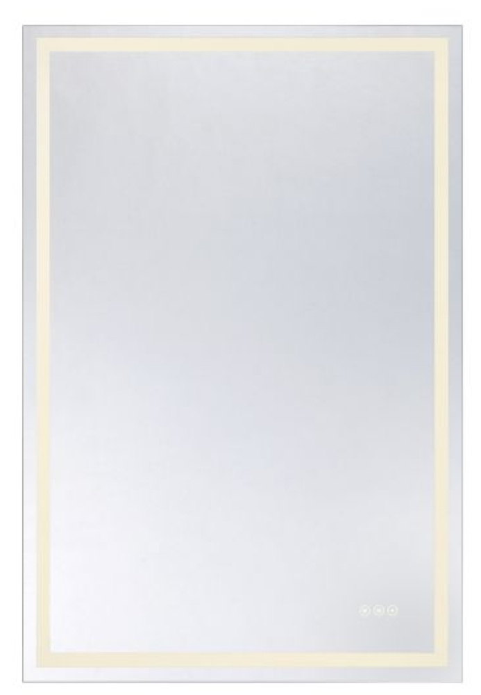 Beckett LED Rectangle Frontlit and Backlit Mirror