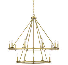 Savoy House 1-312-15-322 - Middleton 15-Light Chandelier in Warm Brass