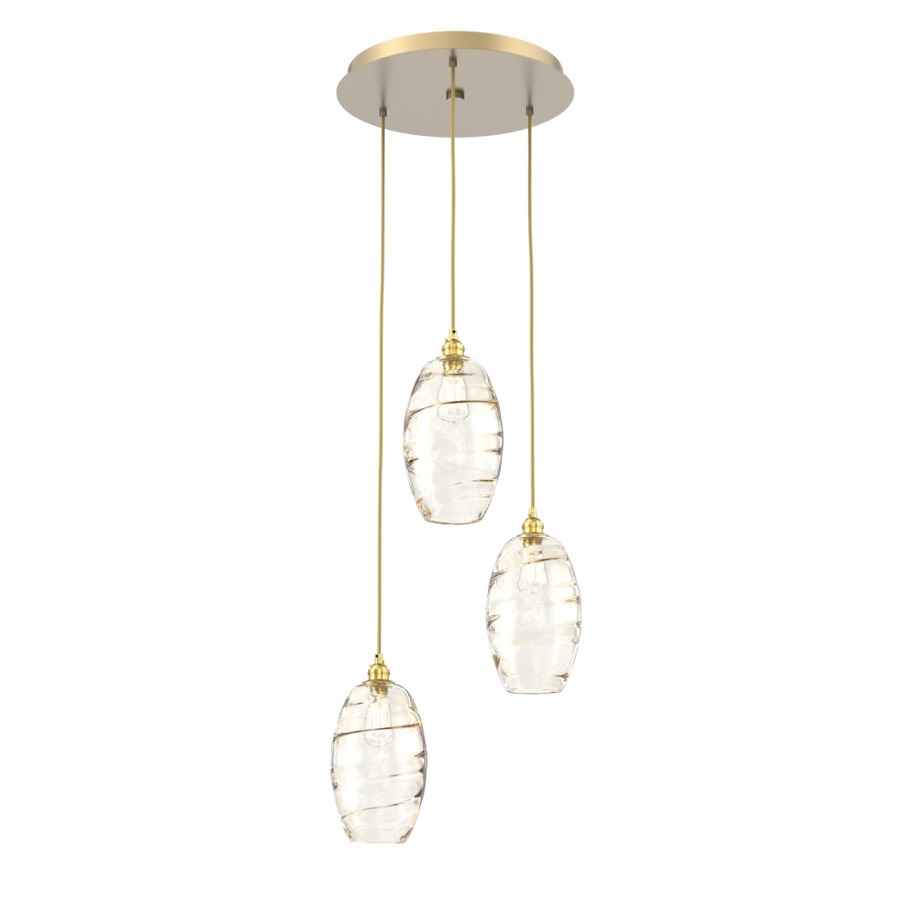 Ellisse Round 3pc Multi-Pendant