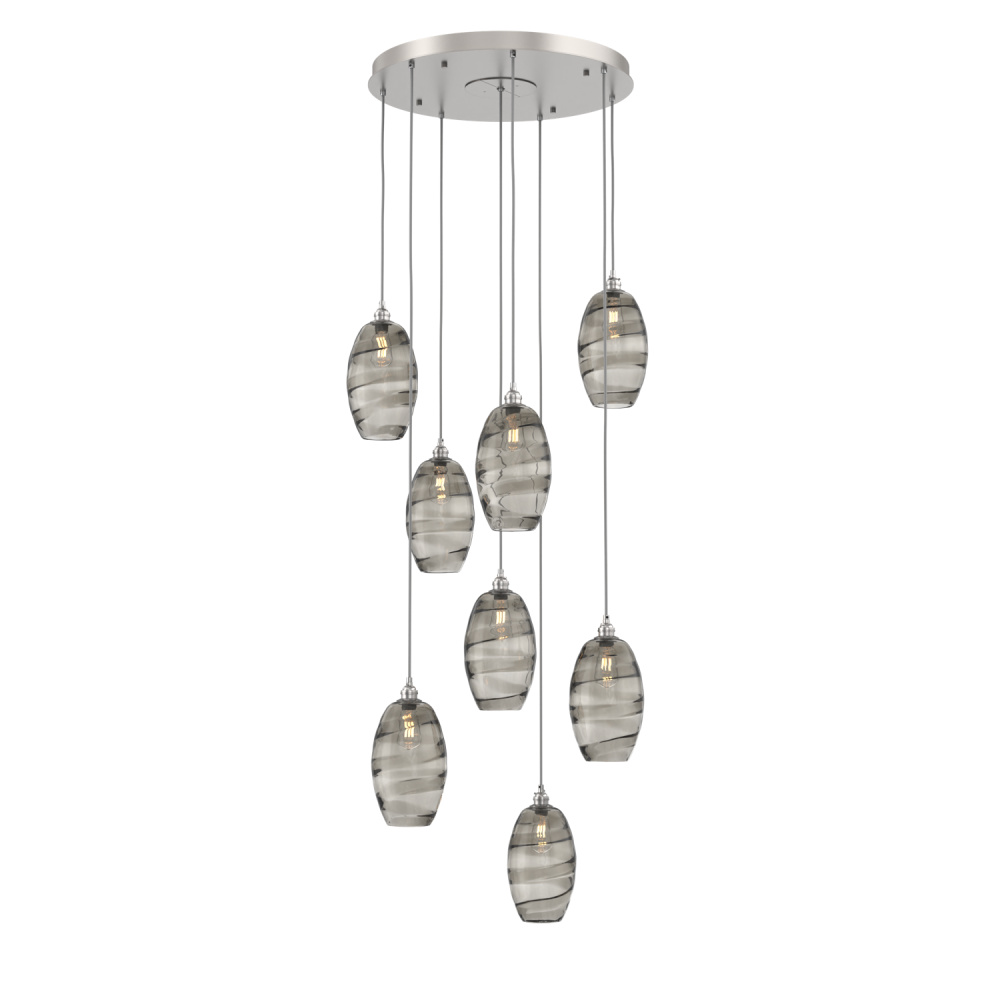 Ellisse Round 8pc Multi-Pendant