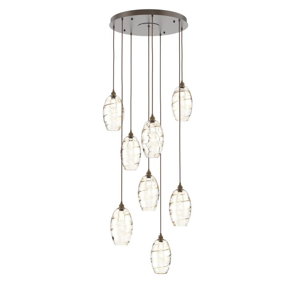 Ellisse Round 8pc Multi-Pendant