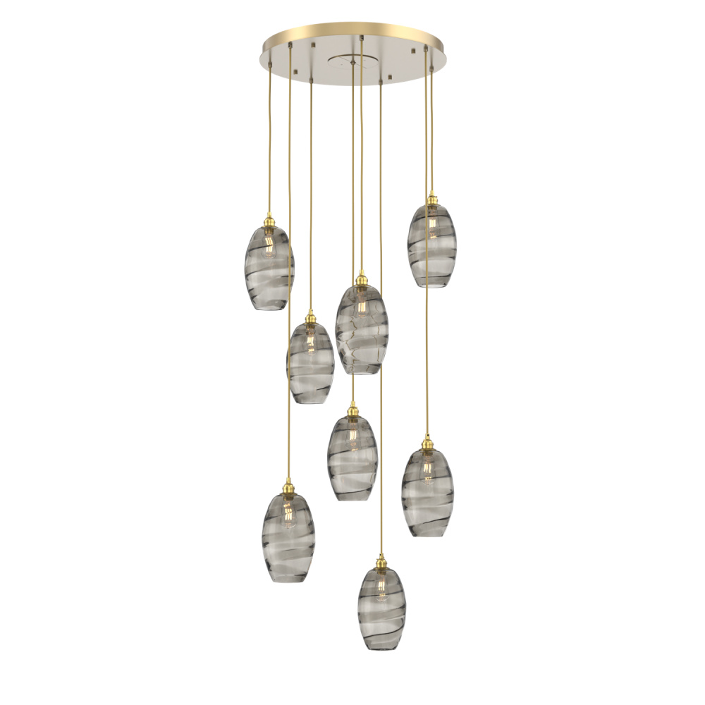 Ellisse Round 8pc Multi-Pendant