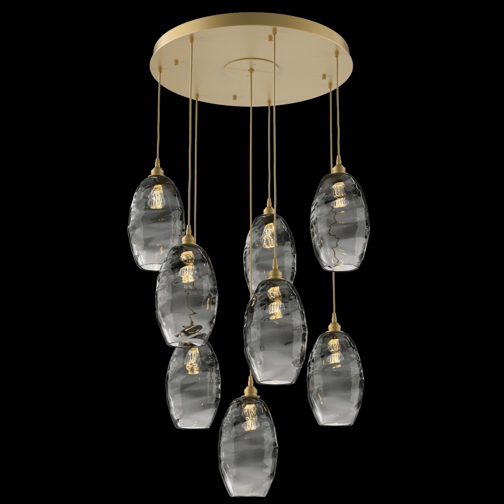Ellisse Round 8pc Multi-Pendant