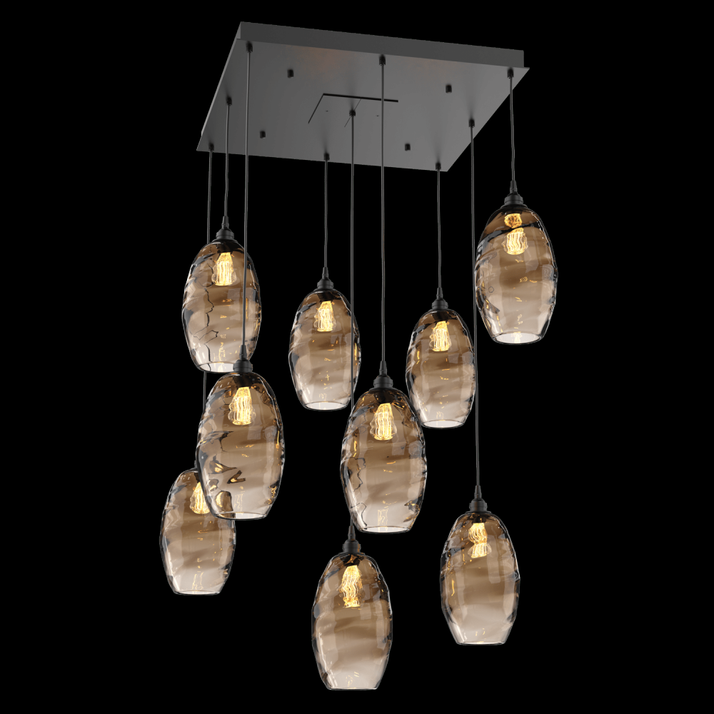 Ellisse Square 9pc Multi-Pendant