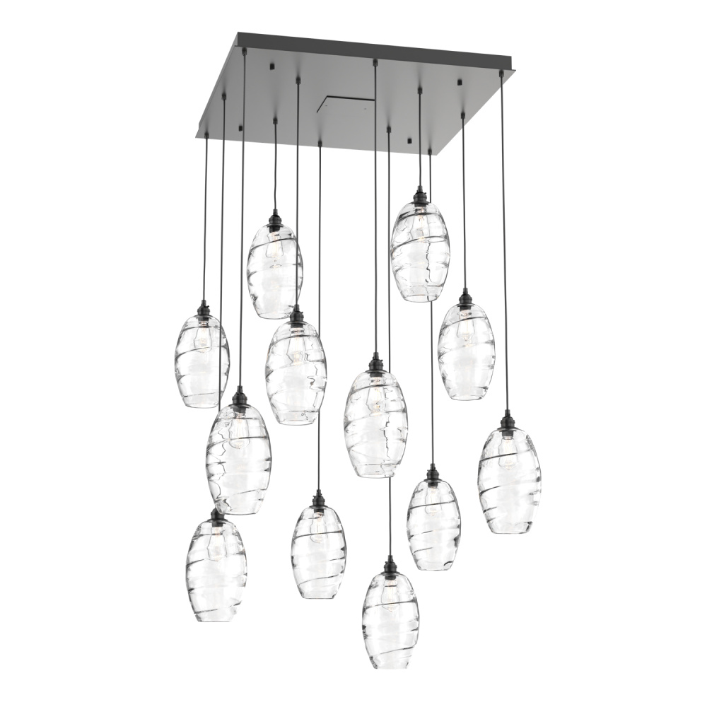 Ellisse Square 12pc Multi-Pendant