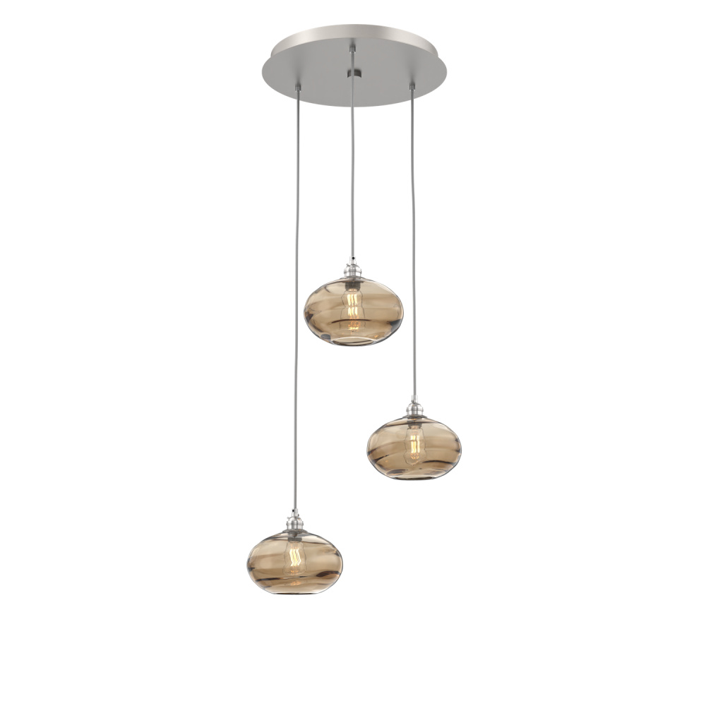 Coppa Round 3pc Multi-Pendant