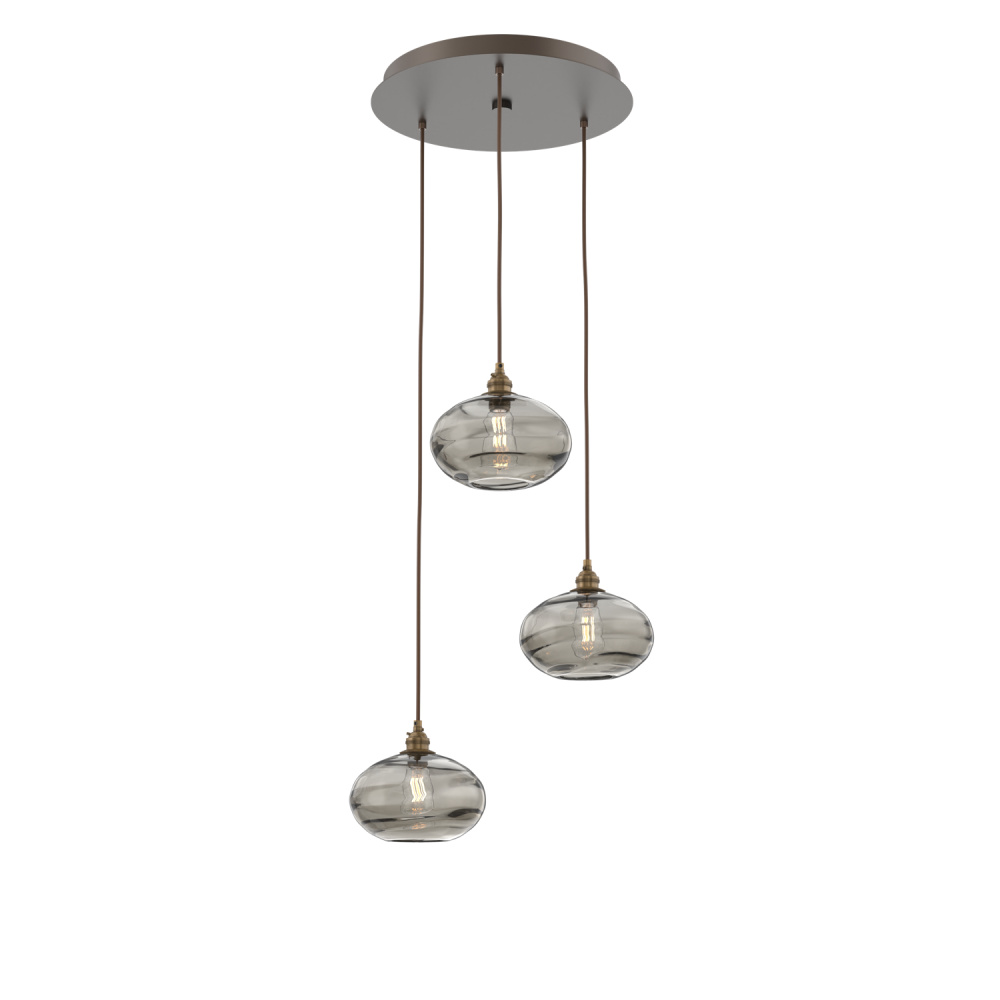 Coppa Round 3pc Multi-Pendant
