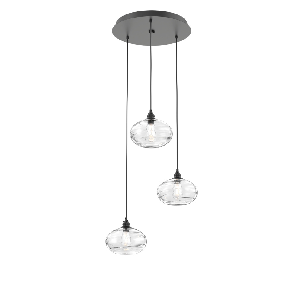 Coppa Round 3pc Multi-Pendant