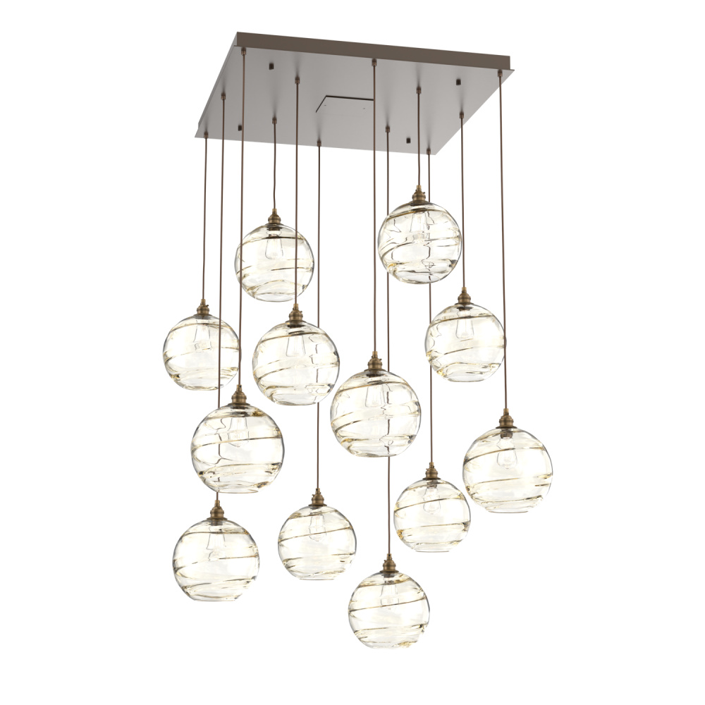 Terra Square 12pc Multi-Pendant