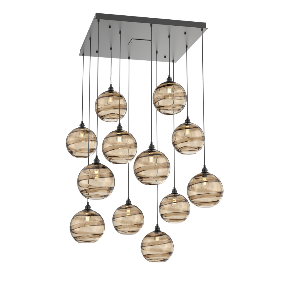 Terra Square 12pc Multi-Pendant