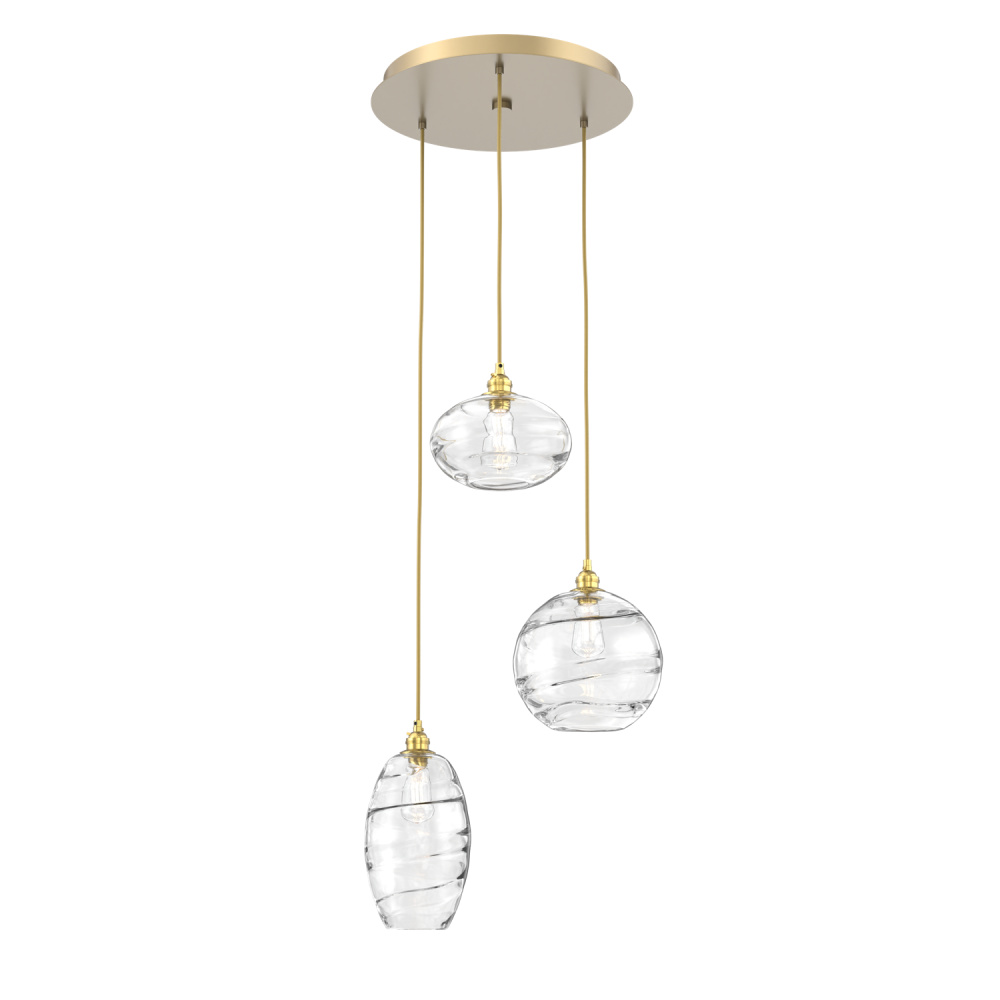 Misto Round 3pc Multi-Pendant