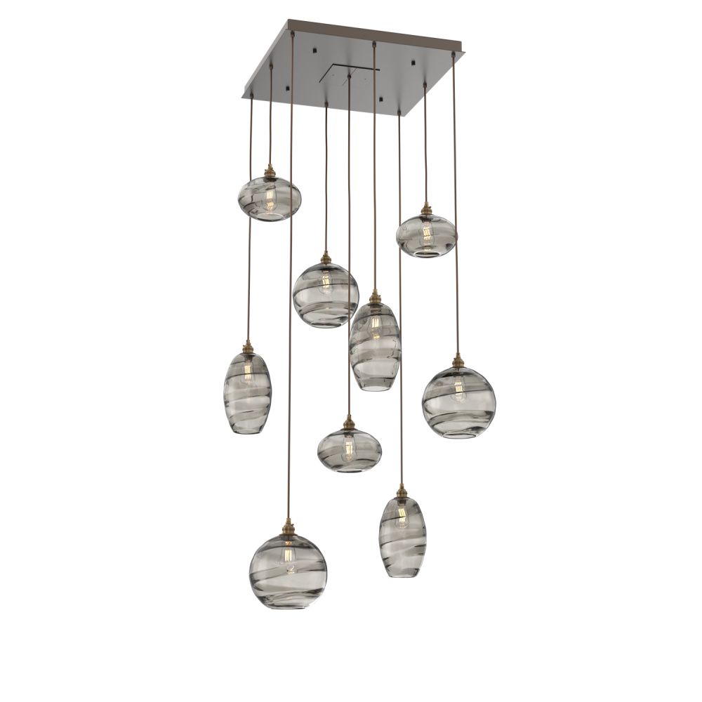 Misto Square 9pc Multi-Pendant