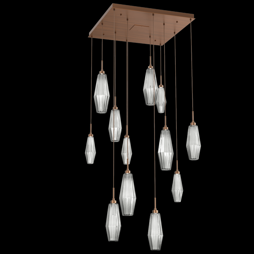 Aalto Square 12pc Multi-Pendant