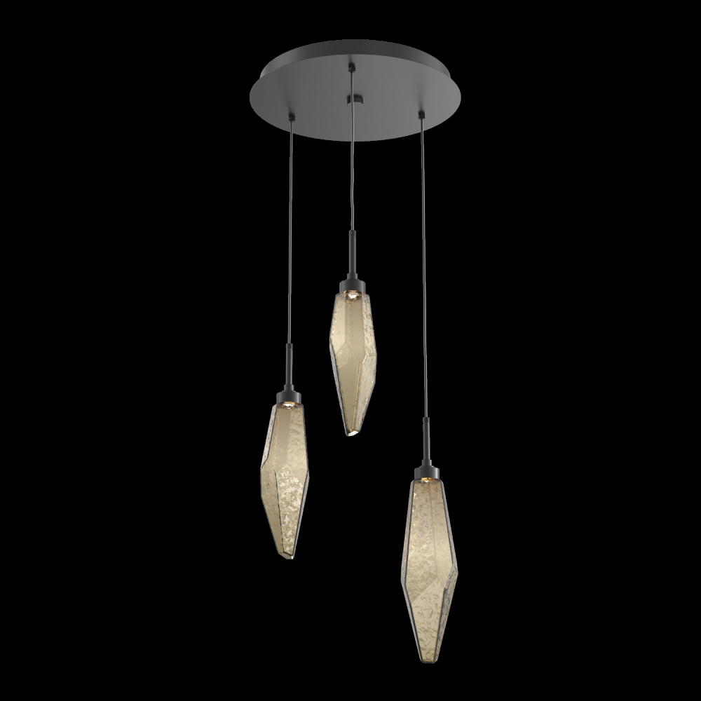 Rock Crystal Round Multi-Pendant - Ready to Ship