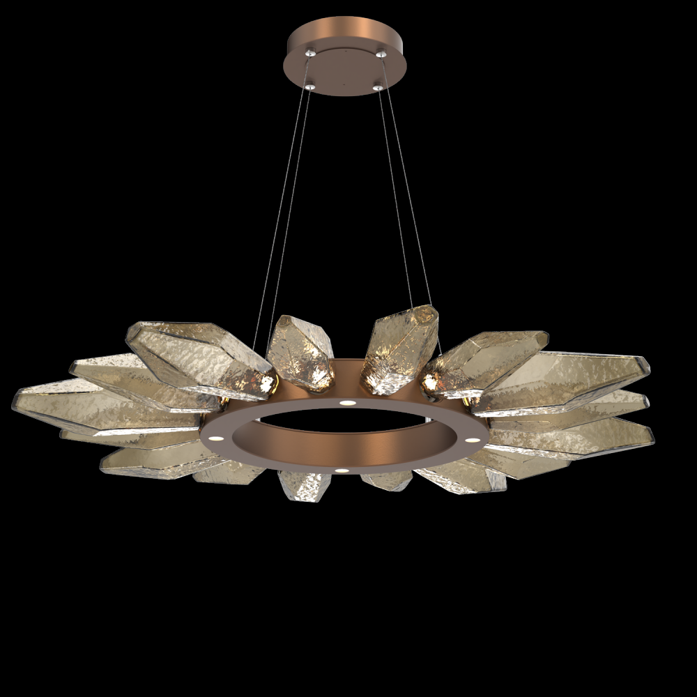 Rock Crystal Radial Ring - 42