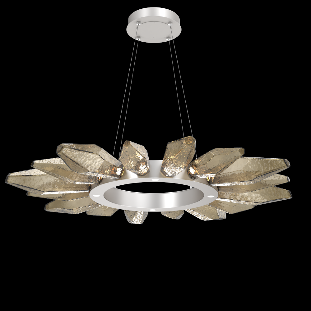 Rock Crystal Radial Ring - 42