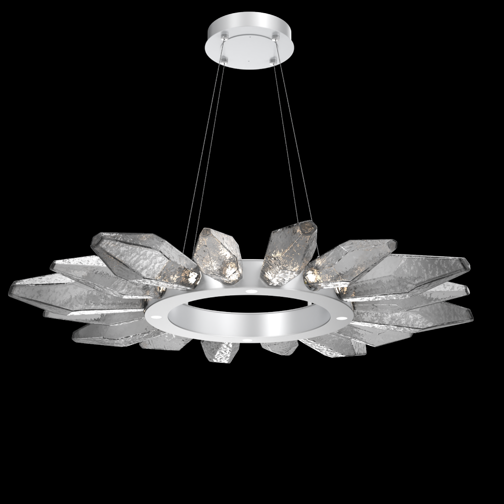 Rock Crystal Radial Ring - 42