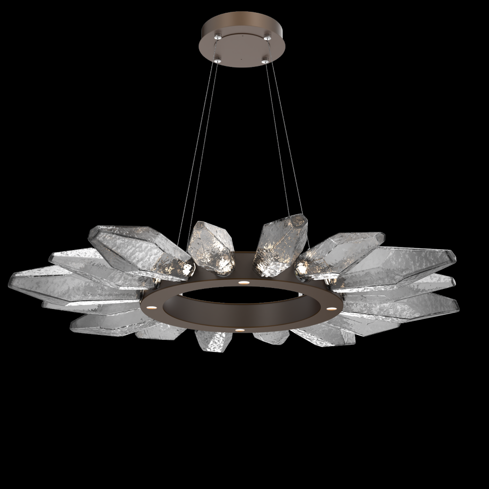 Rock Crystal Radial Ring - 42