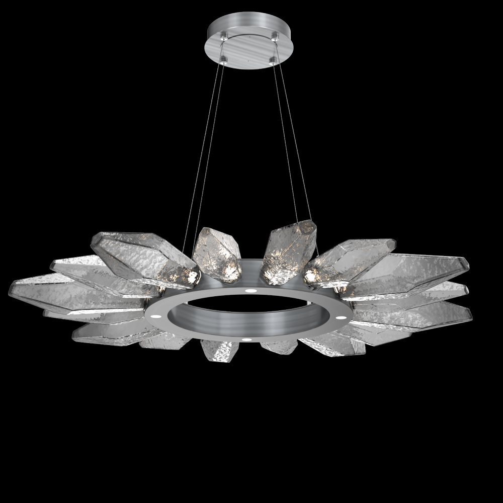 Rock Crystal Radial Ring - 42