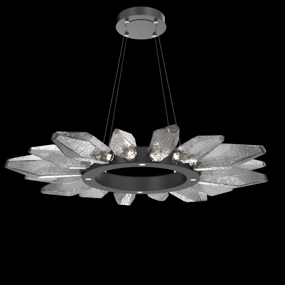 Rock Crystal Radial Ring - 42