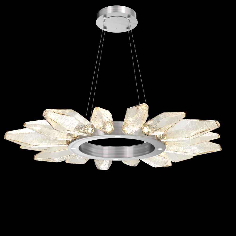 Rock Crystal Radial Ring - 42