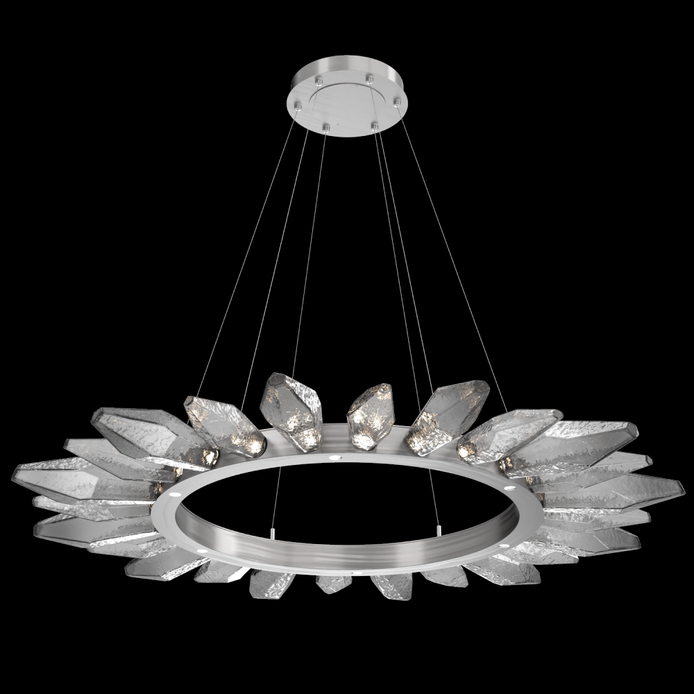 Rock Crystal Radial Ring - 56