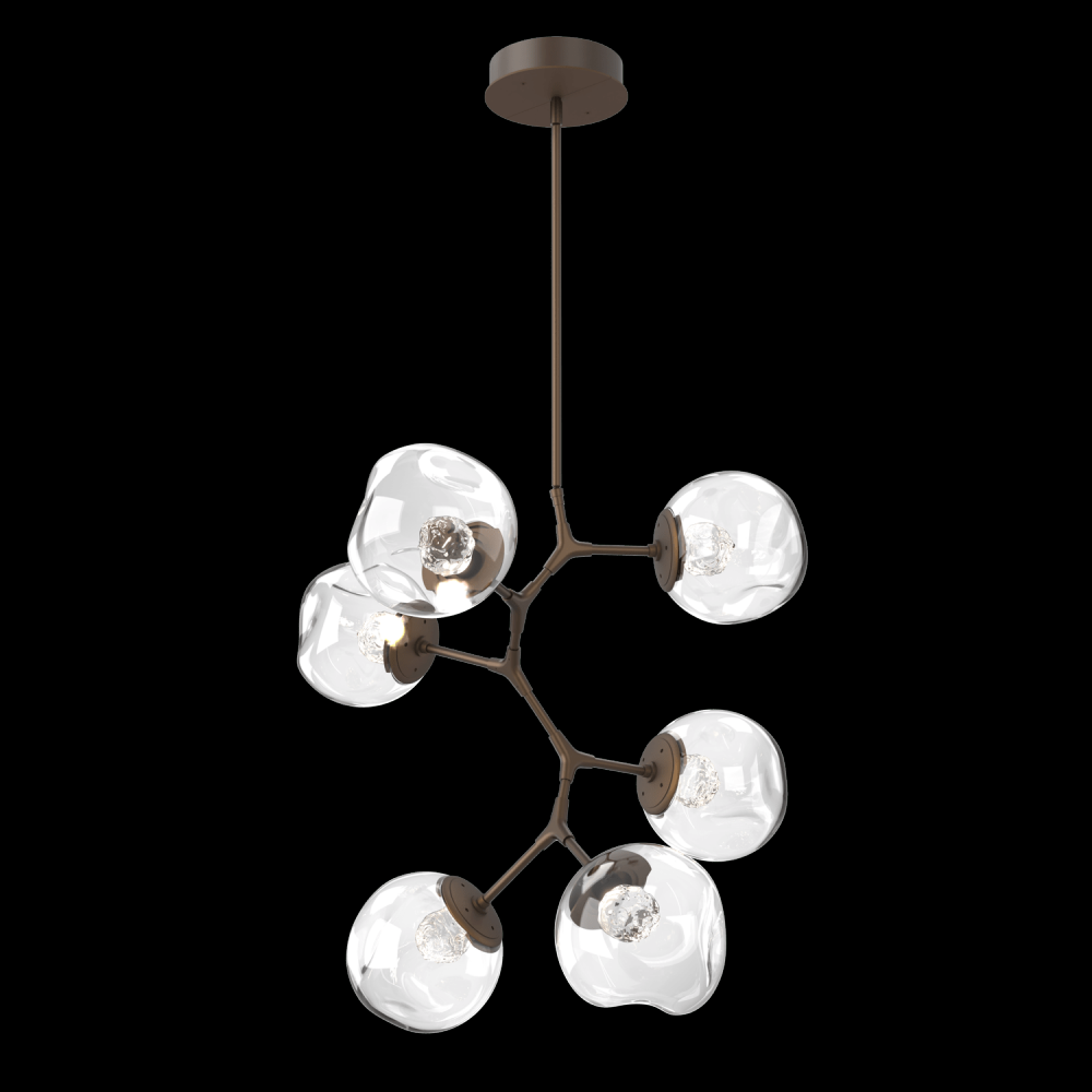 Luna 6pc Vine-Flat Bronze-Floret Inner