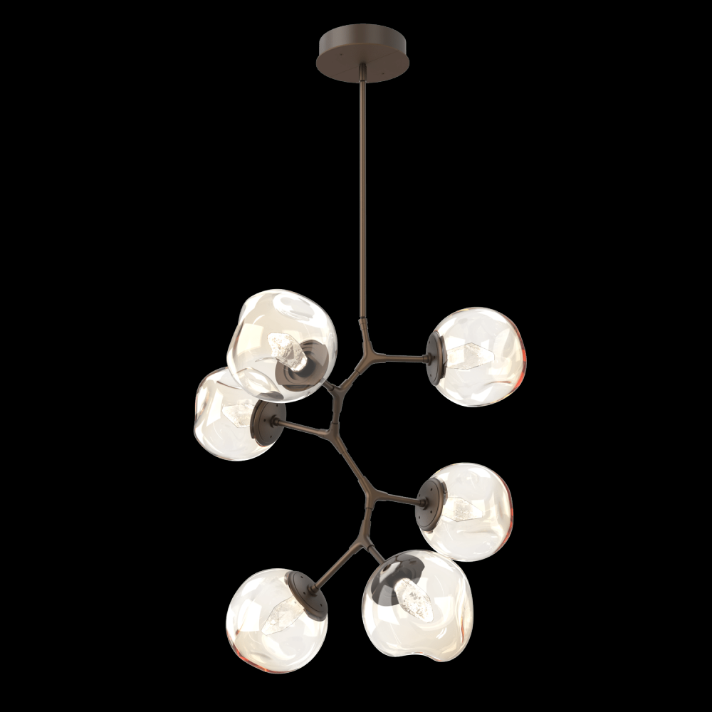 Luna 6pc Vine-Flat Bronze-Geo Inner