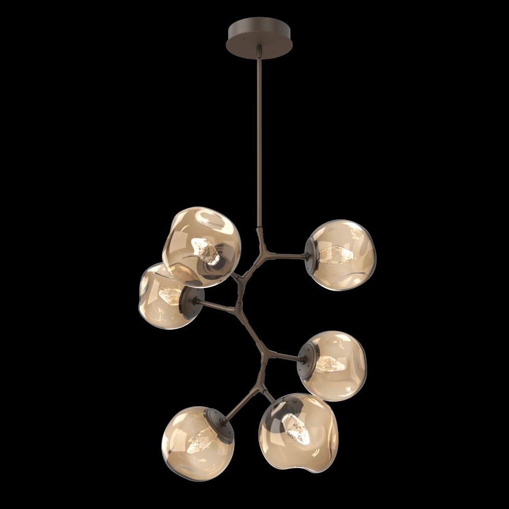 Luna 6pc Vine-Flat Bronze-Geo Inner