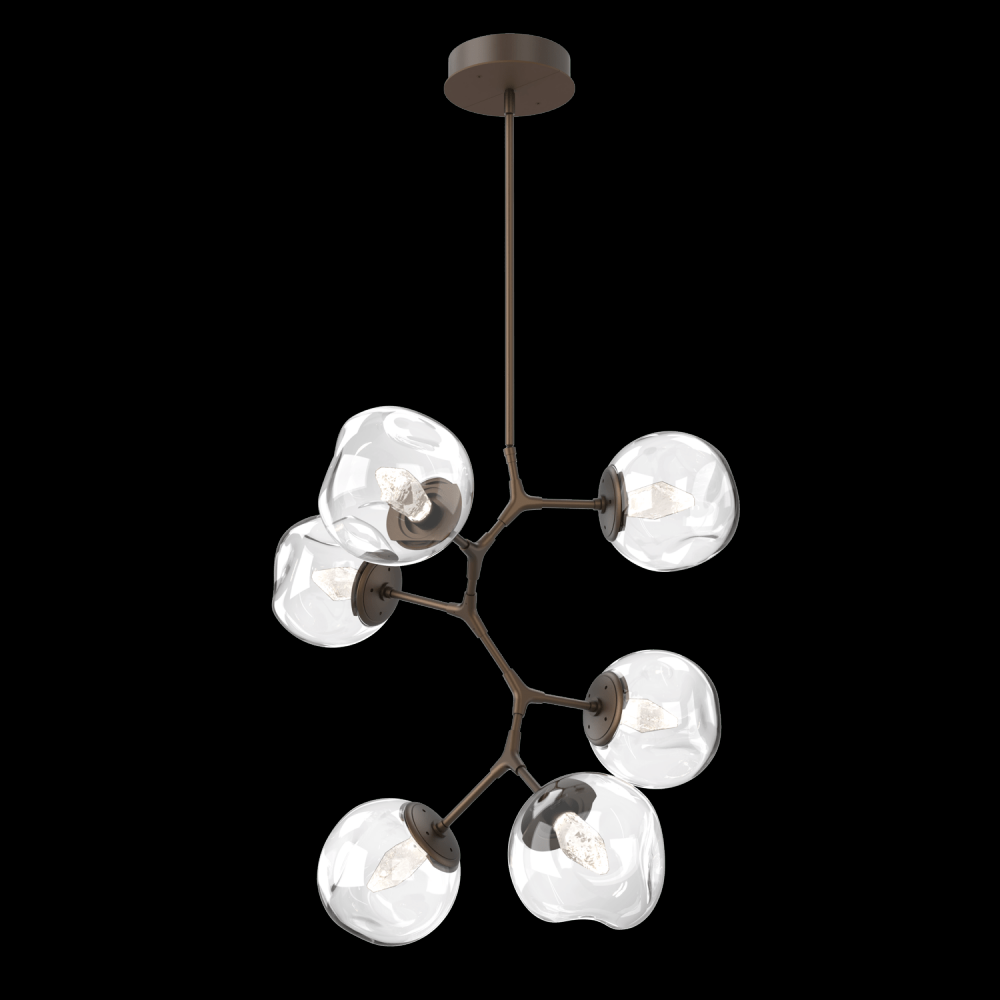 Luna 6pc Vine-Flat Bronze-Geo Inner