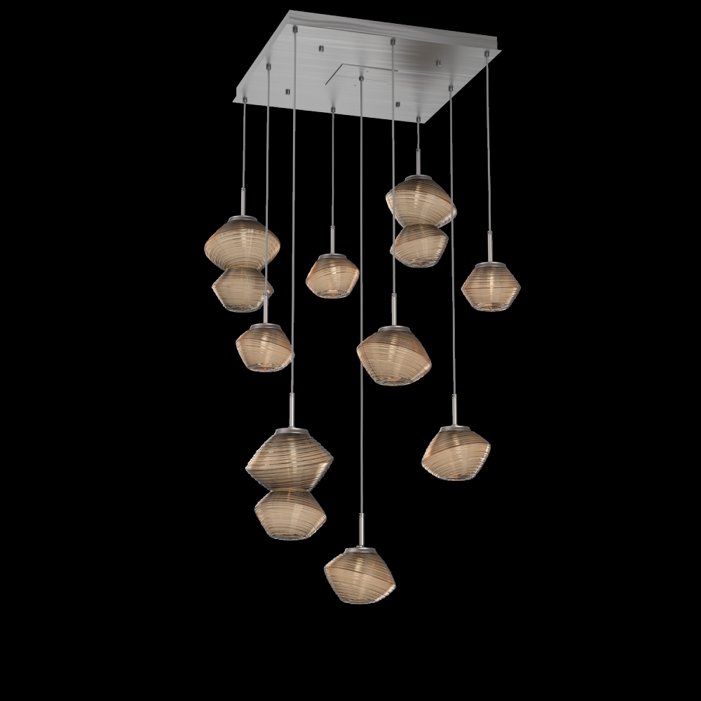 Mesa Square 9pc Multi-Pendant