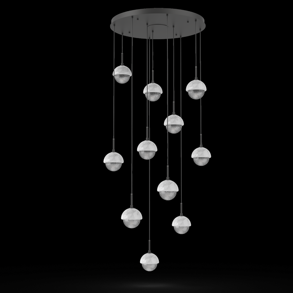 Cabochon Round 11pc Multi-Pendant