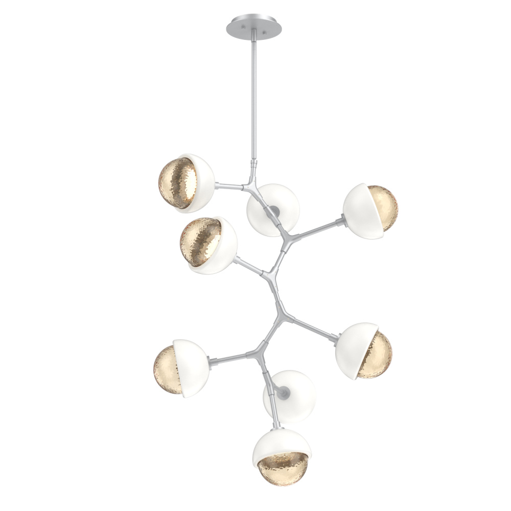 Cabochon Chandelier Large Pendant Classic Silver