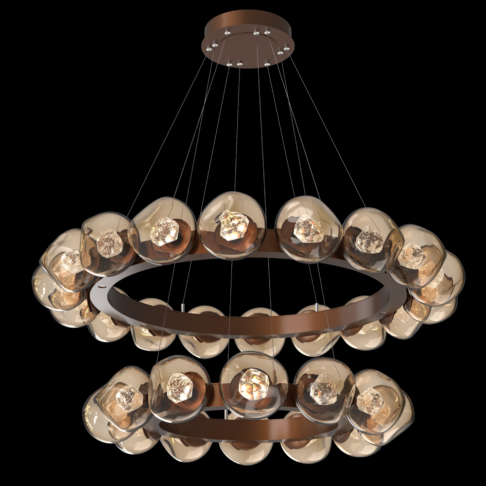 Luna Two-Tier Radial Ring