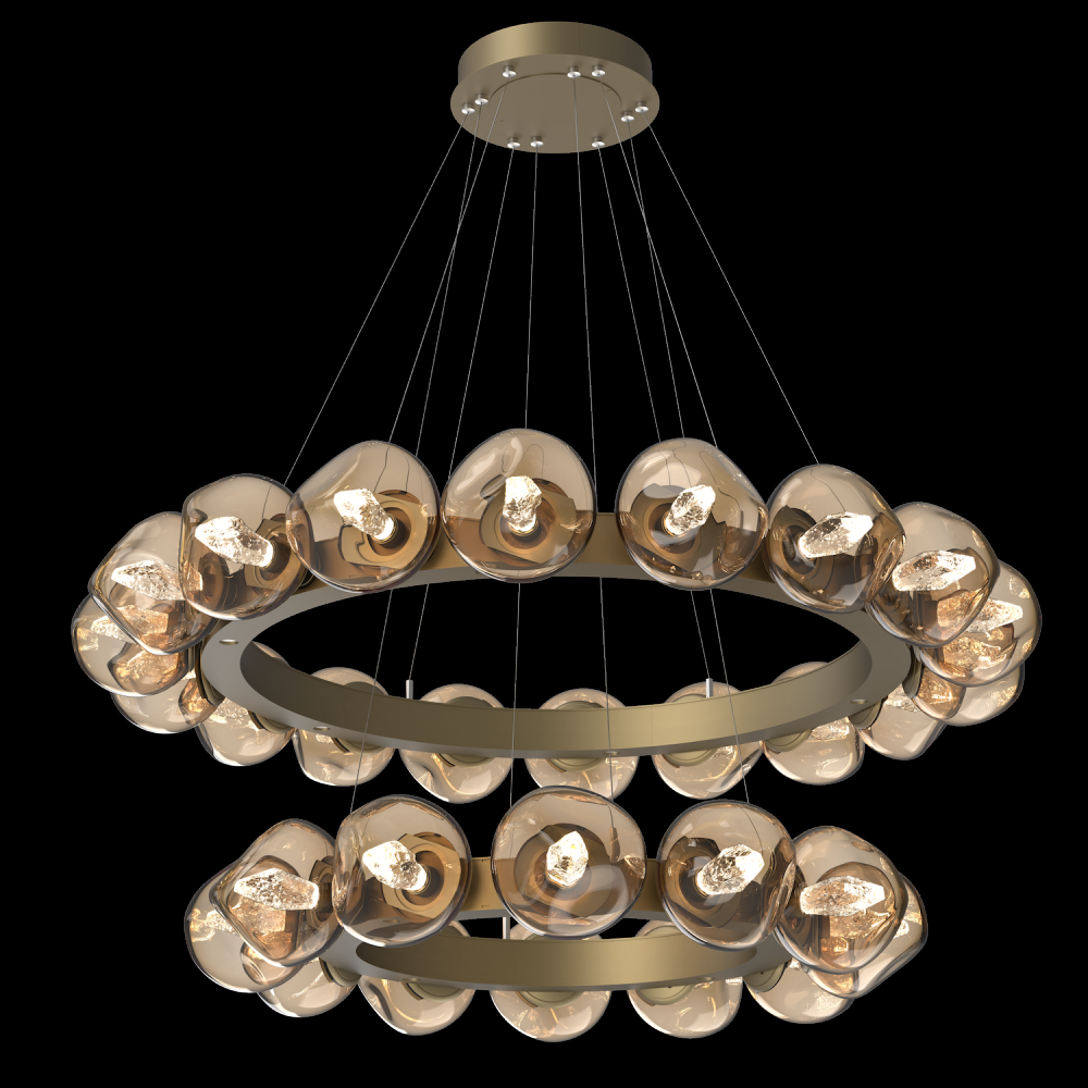 Luna Two-Tier Radial Ring