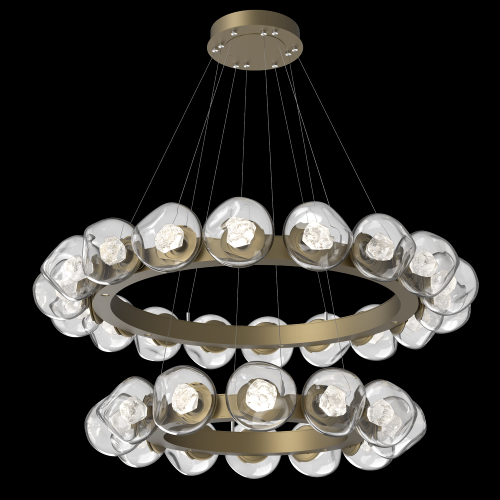 Luna Two-Tier Radial Ring