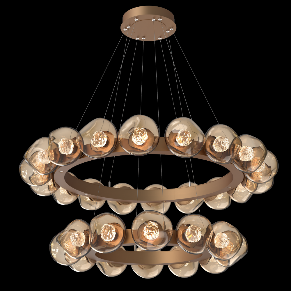 Luna Two-Tier Radial Ring