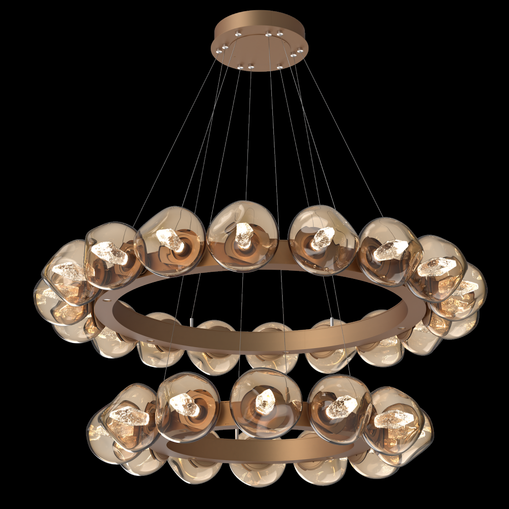 Luna Two-Tier Radial Ring