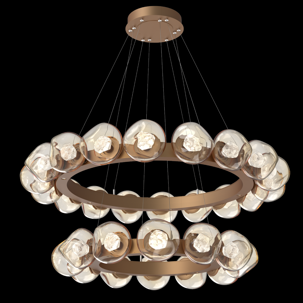 Luna Two-Tier Radial Ring