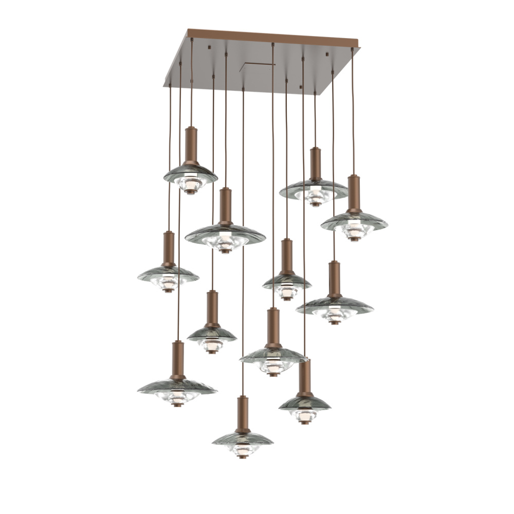Cirrus Square 12pc Multi-Pendant