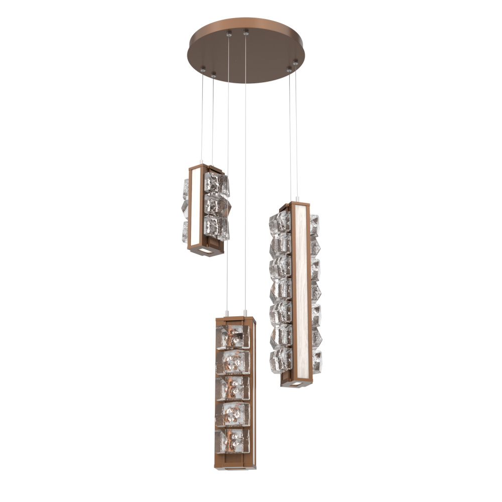 Tessera Round Round 3pc Multi-Pendant