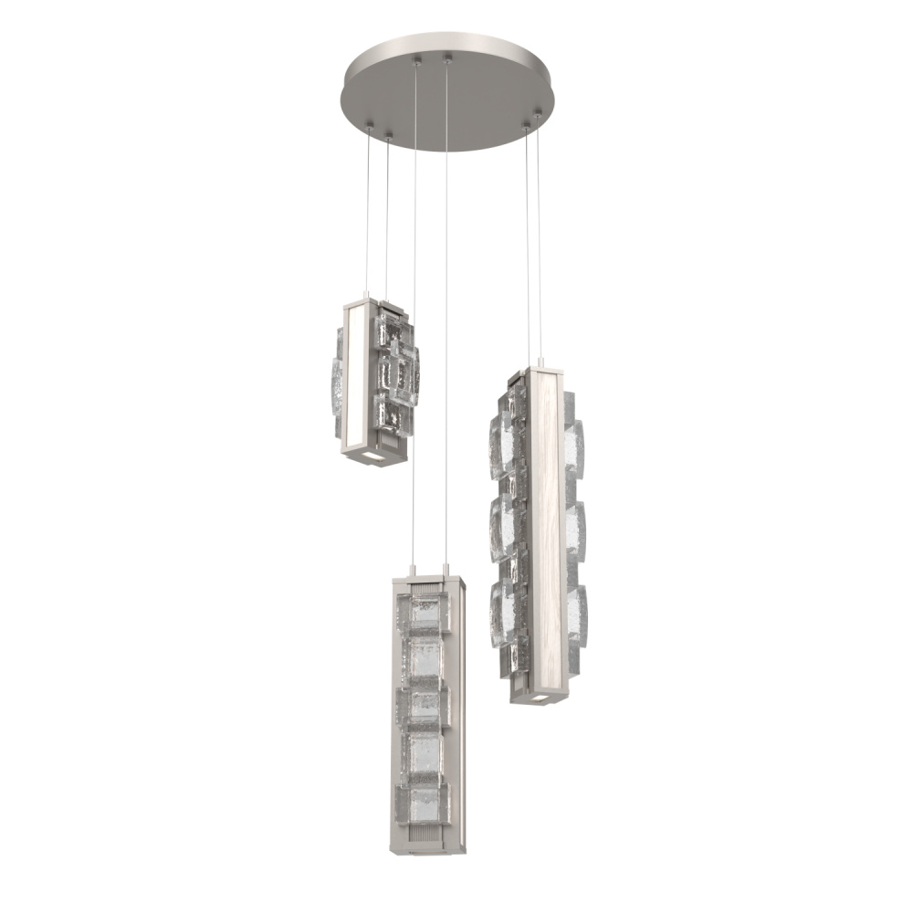 Tessera Round Round 3pc Multi-Pendant