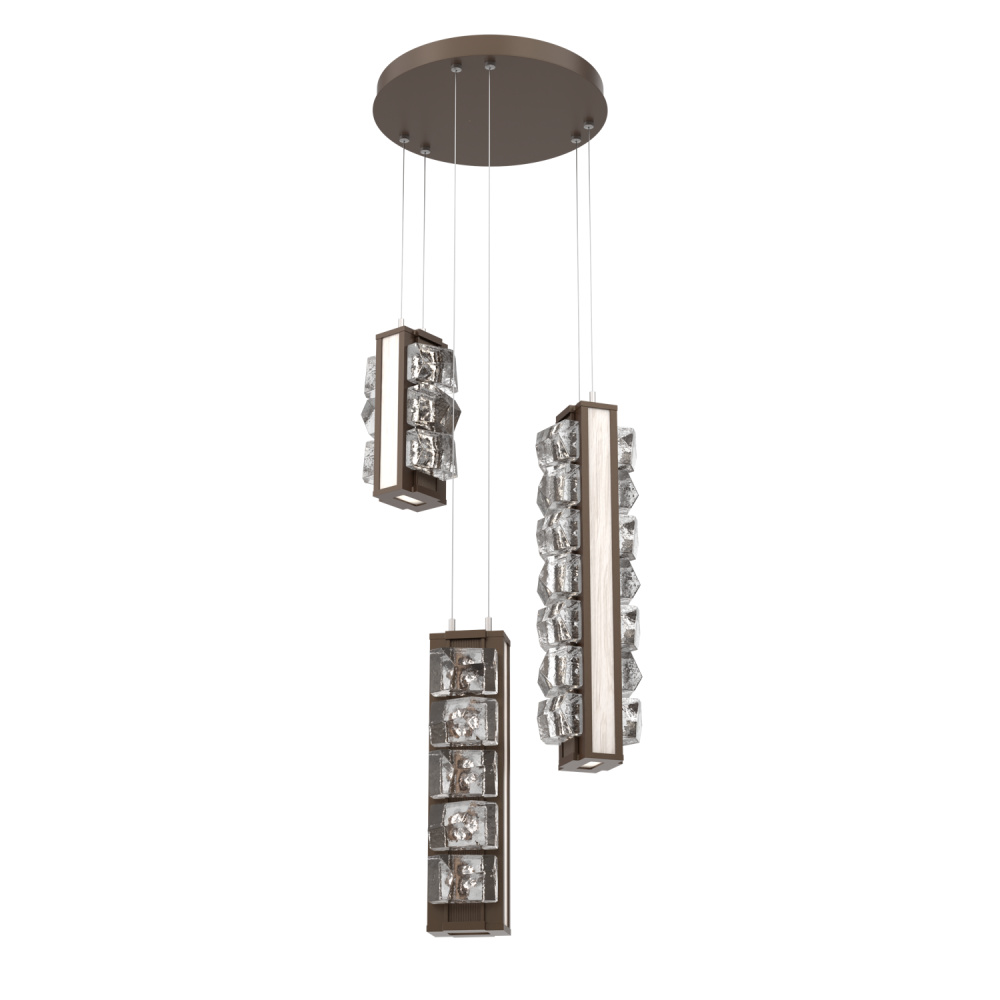 Tessera Round Round 3pc Multi-Pendant